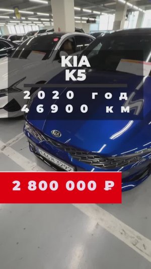 Видеоотчет с осмотра Kia k5, в Ю.Корее