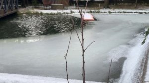 Прудовые новости.Зима.Январские морозы)))