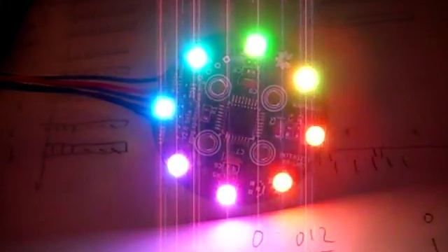 RGB LED Ring V2 + Arduino ShiftPWM library