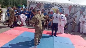 Выступление юнармейцев