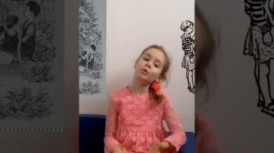 Юные журналисты читаю поэму А Барто "Звенигород"