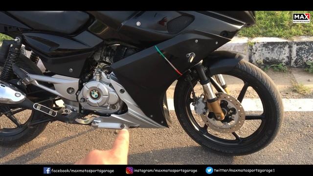 How to install full fairing in pulsar 150/180/220 | Part-2 |  Max motosports garage |  2021