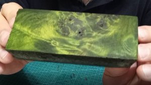 Материал для рукоятей ножей , стабилизированные бруски дерева , результат просто космос