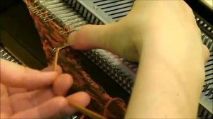 Анонс МК.  Вязальная машина Brother. Вязание орнамента по перфокартам.