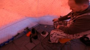 Открытие зимнего сезона 2025. Карелия. Палатка мир кемпинга 2022. Печ мега согра.