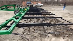 Зубовая борона БЗПГ-12 метров 2-х следная.