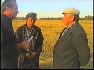 Уборка урожая 2 Поспелиха 2000г.