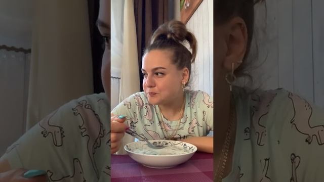 Мукбанг окрошка