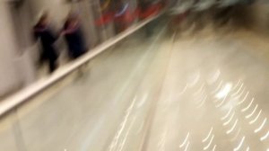 Переход к выходам 1 - 4 с новой станции метро Потапово в Москве // 12 октября 2024 года