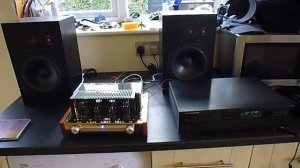 YAQIN MC-84L EL84 Class A Vacuum Valve Tube Hi-end Tube Integrated Amplifier