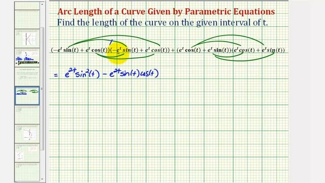 Ex 2: Determine the Arc Length of a Curve Given by Parametric Equations смотреть онлайн