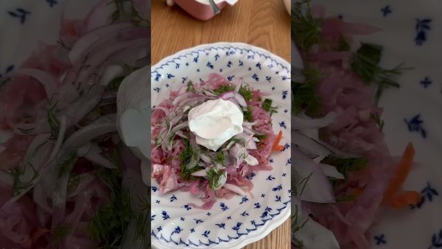 Квашеная КАПУСТА со сметаной. #квашенаякапуста #маринованныйлук
