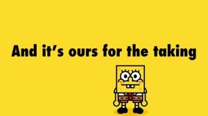 Sweet Victory - Spongebob (Lyrics)