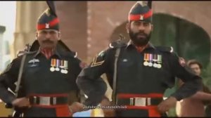 Смена караула Индии и Пакистана    ( граница )