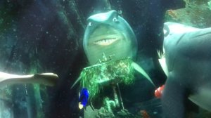 (Finding Nemo) Marlin & Dory meet Bruce