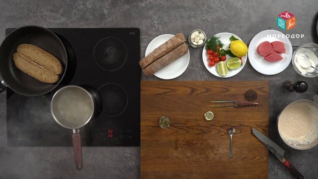 Брускетта с тунцом, гуакамоле и соусом из тунца. Рецепт приготовления легкой и полезной закуски