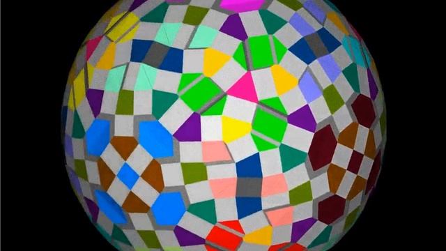 Octahedral Goldberg trans-polyhedron(O m, n) смотреть онлайн