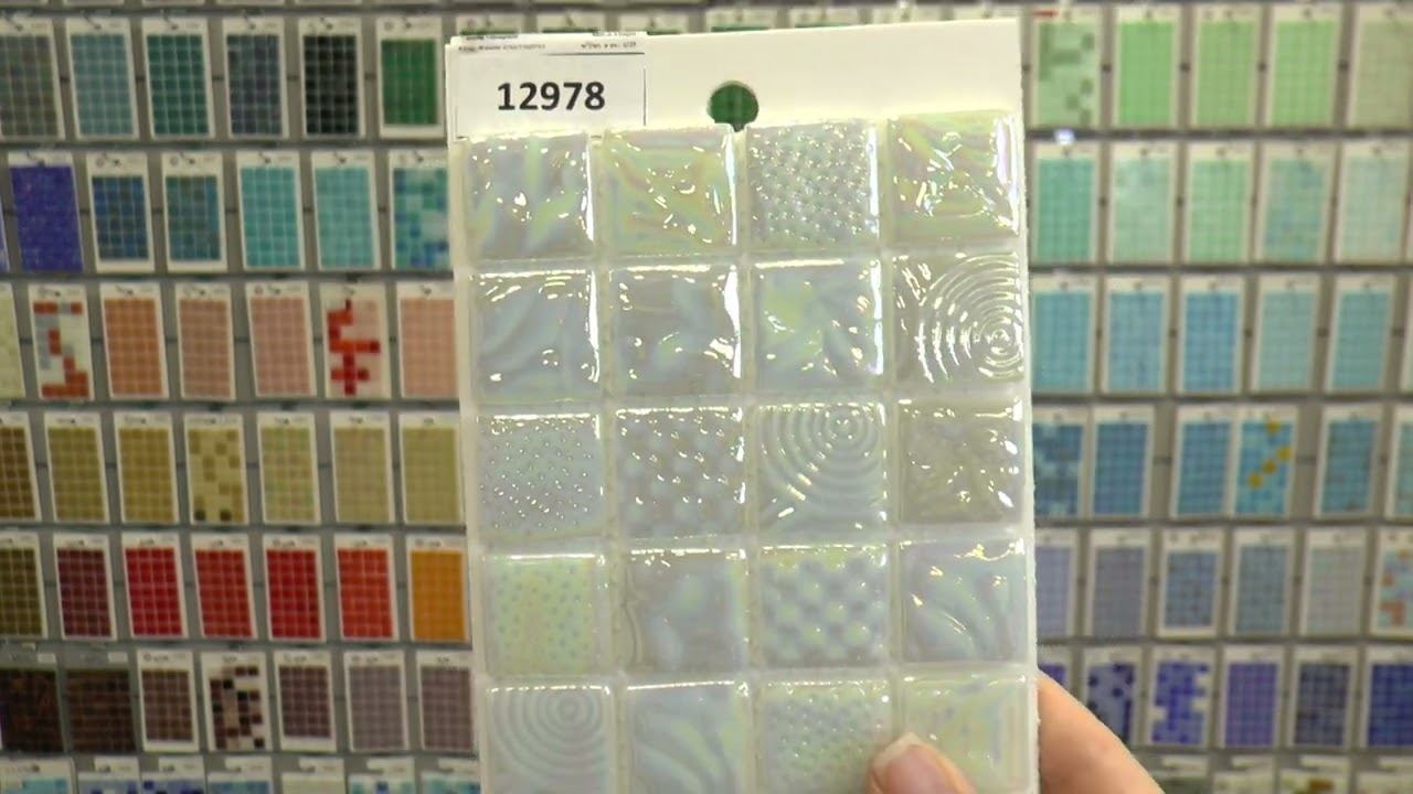 Стеклянная мозаика с перламутром артикул 12978 смотреть онлайн