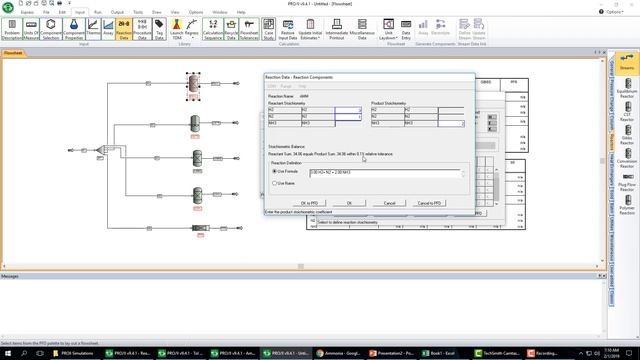 SimSci PRO/II Reactor Comparisons