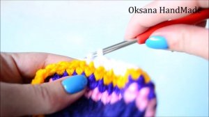 Домашние тапочки крючком. На любой размер. Мастер класс