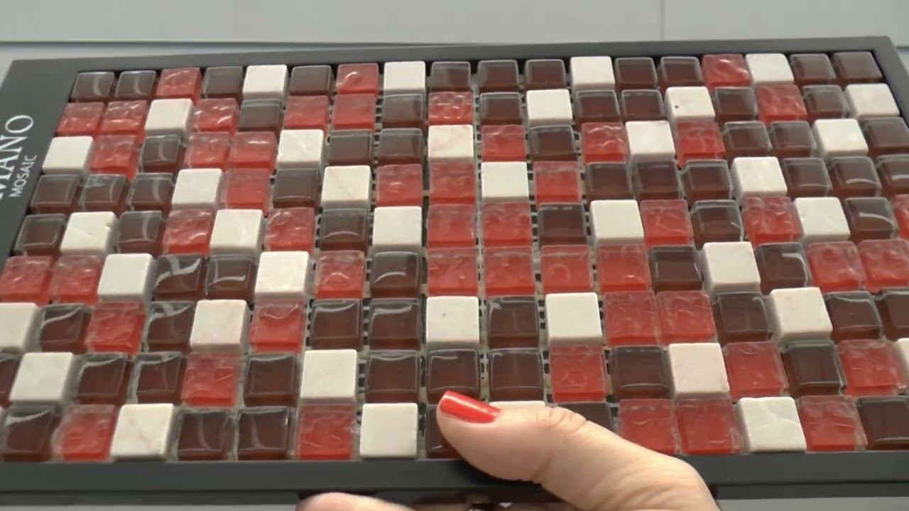 Мозаика из стекла и мрамора артикул 76234. Распродажа остатков смотреть онлайн