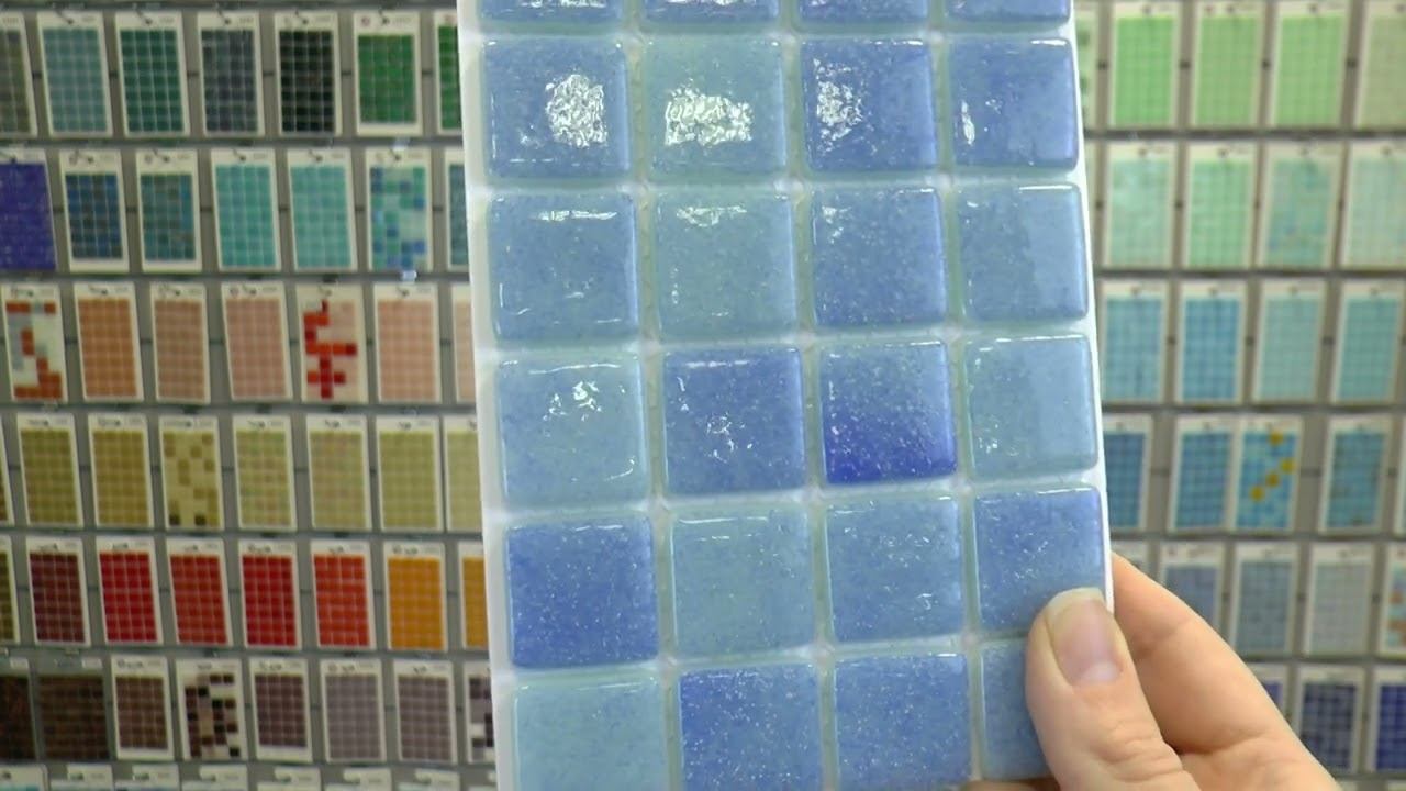 Противоскользящая стеклянная мозаика артикул 80016 смотреть онлайн