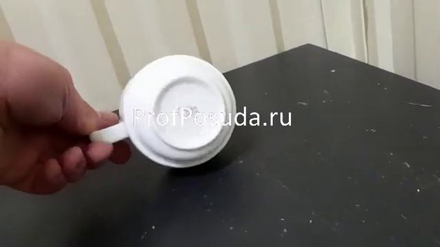 Чашка чайная белая фарфоровая Кунстверк Kunstwerk арт 7986 смотреть онлайн