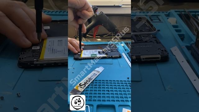 🔧 Замена нижней платы питания на Realme C31 32GB Silver 🔧