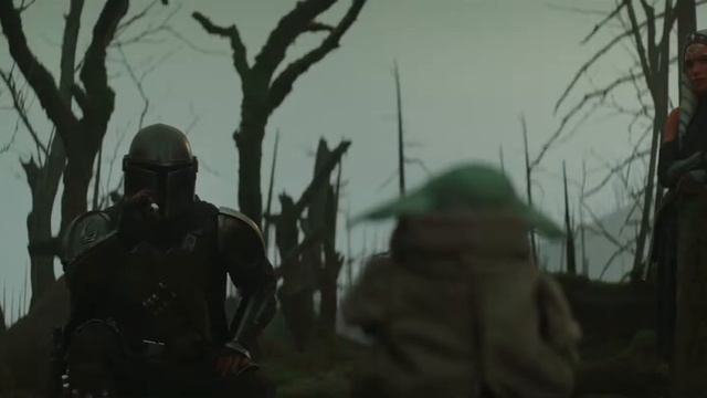 The Mandalorian Ahsoka grogu scena sasso смотреть онлайн