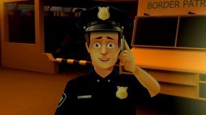 Police Chases. Police cars chase bandit - Police cartoon about car