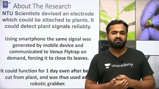 Robo-Plants | Technology to Interact with Plants | UPSC CSE/IAS 2021 #upsc #currentaffairs