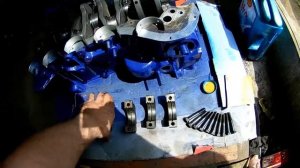 сборка блока ваз классика (правельная установка коленвала с вкладышами)