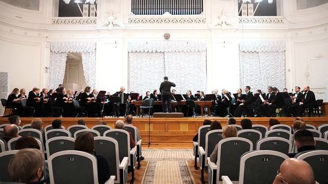 А. Byzov "Concerto Grosso" для баяна с оркестром 2-я и 3-я части. Солист - Евгений Пирогов (баян).