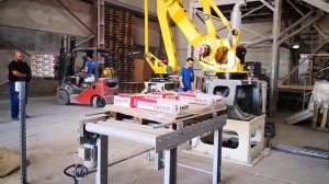 Bag palletizing with FANUC M410iC/185