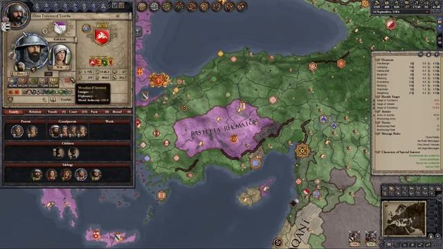 CK2 Historical Immersion Project (HIP) - Messalian Madness - Ep 90 смотреть онлайн