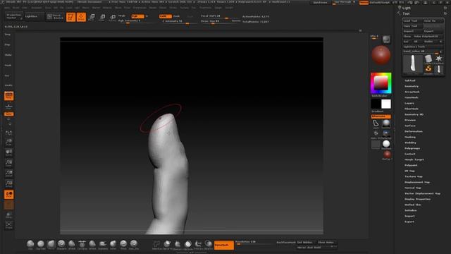 Zsphere to Hand - Speed SCULPT (720p)