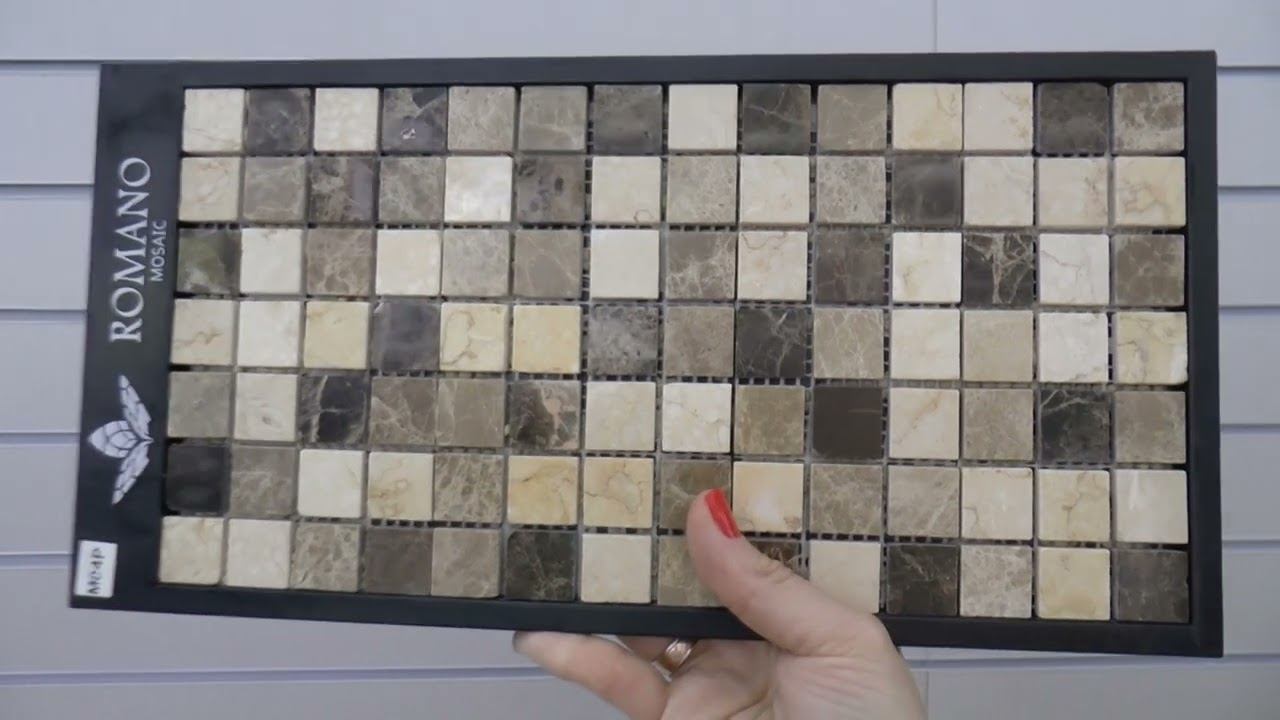 Мозаика из мрамора артикул 76252. Распродажа остатков смотреть онлайн