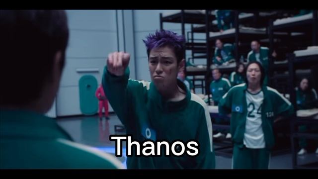 Thanos Squid Game And Thanos In MCU