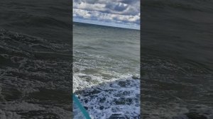 Балтийское море бушует в Зеленоградске Калининградской области