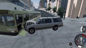 Авария в beam NG drive №3