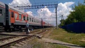 эп1м-461 с пассажирским поездом.