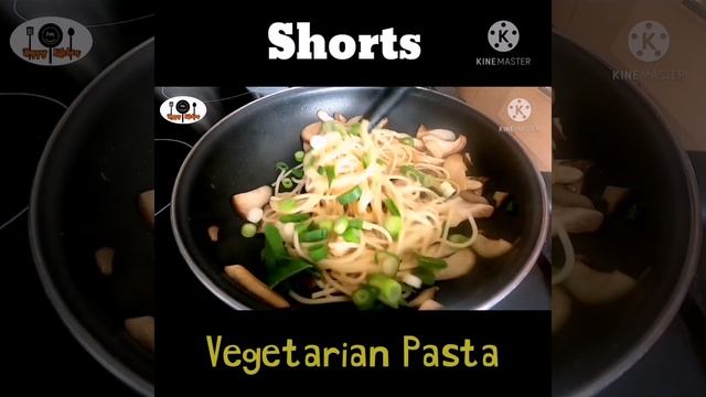Shorts -Vegetarian Pasts Recipe | Vegetarian Pasta With King Oyster Mushroom смотреть онлайн