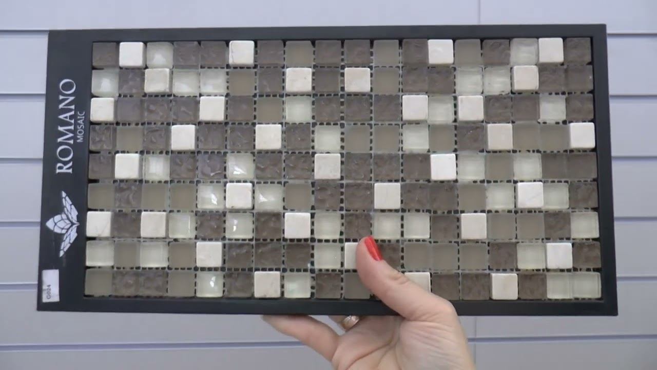 Мозаика из стекла и мрамора артикул 76242. Распродажа остатков смотреть онлайн