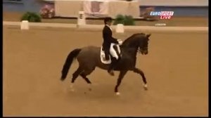 Edward Gal met Sisther de Jeu Grand Prix Kur in Olympia Londen