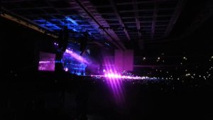 Lady Gaga в Олимпийском 12.12.2012 Выход на сцену Москва