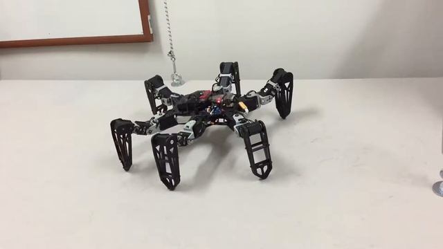 ODE (Open Dynamics Engine) Based Walking Control Algorithm for Six Legged Robot