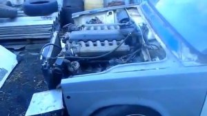 Двигатель от BMW на ВАЗ. Запуск