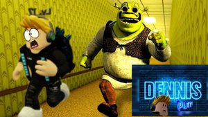 ПОБЕГ ОТ ШРЕКА В БЭКРУМС В РОБЛОКС. ROBLOX BACKROOM