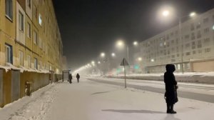 Норильск/Пятница/Опять холодает/Иду к парикмахеру.