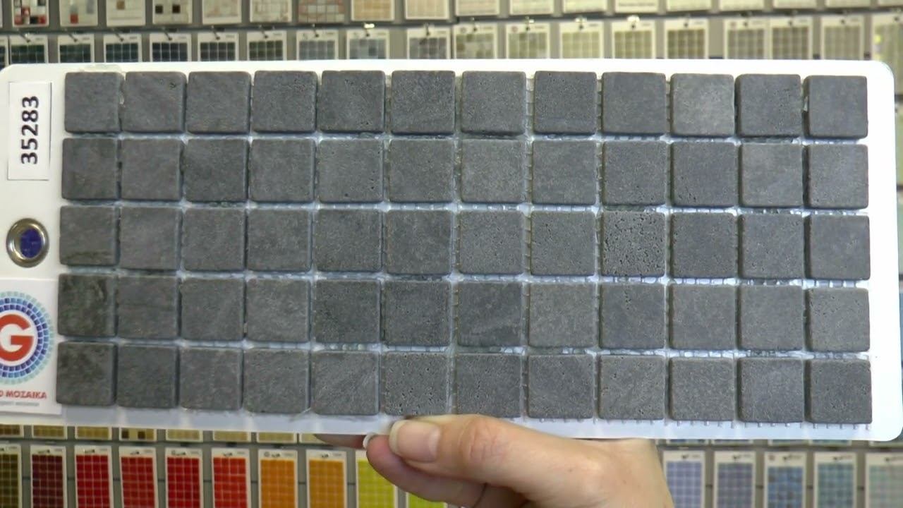 Тонкая мозаика из натурального камня артикул 35283 смотреть онлайн